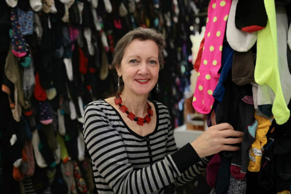 18.10.18 Artist Christine Wilcox-Baker launches Seven Thousand Feet at Central Library, Manchester Science Festival