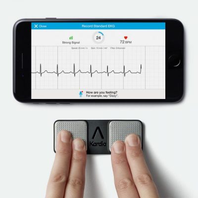 Kardia Mobile with Phone (From AliveCor)