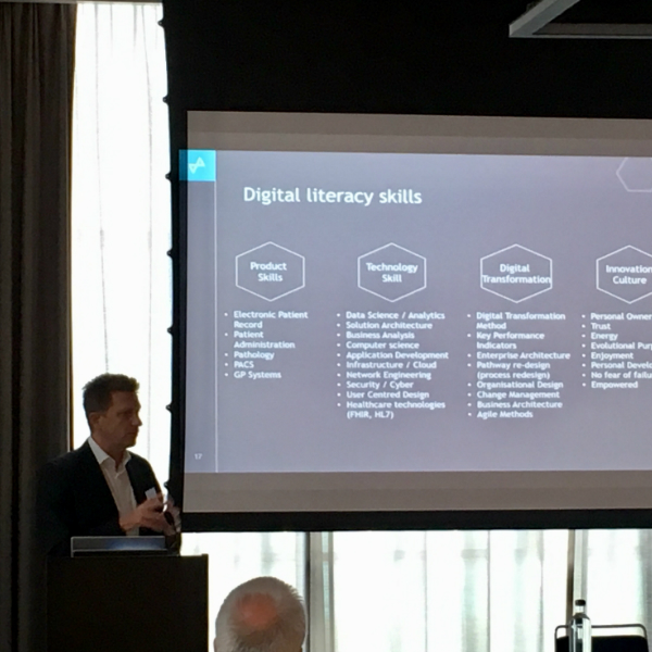 Guy Lucchi at the Digital Literacy Event