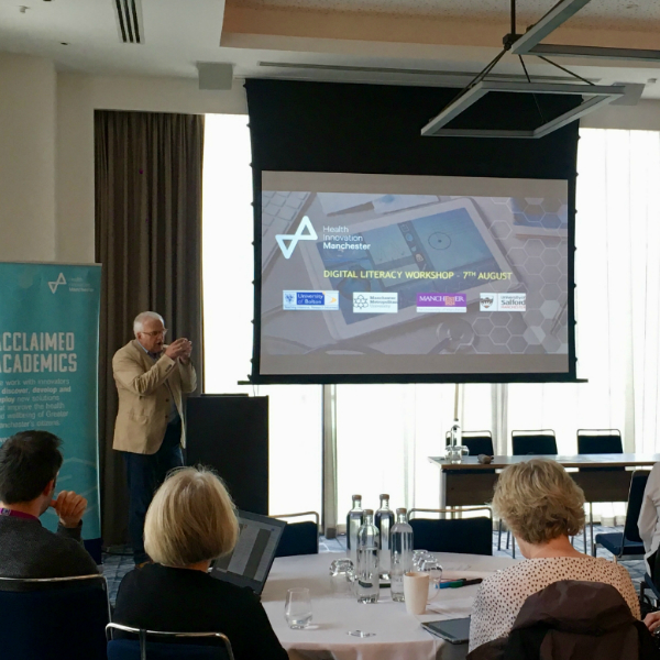 Guest gather at the Digital Literacy Event in Manchester on 7 August 2019