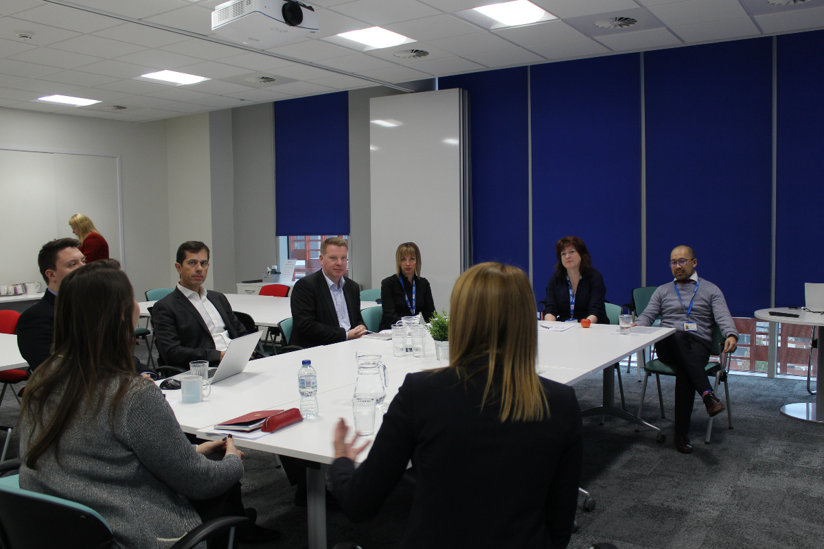 NHS National Director of Patient Safety Aidan Fowler meets the Greater Manchester and Eastern Cheshire Patient Safety Collaborative for discussions