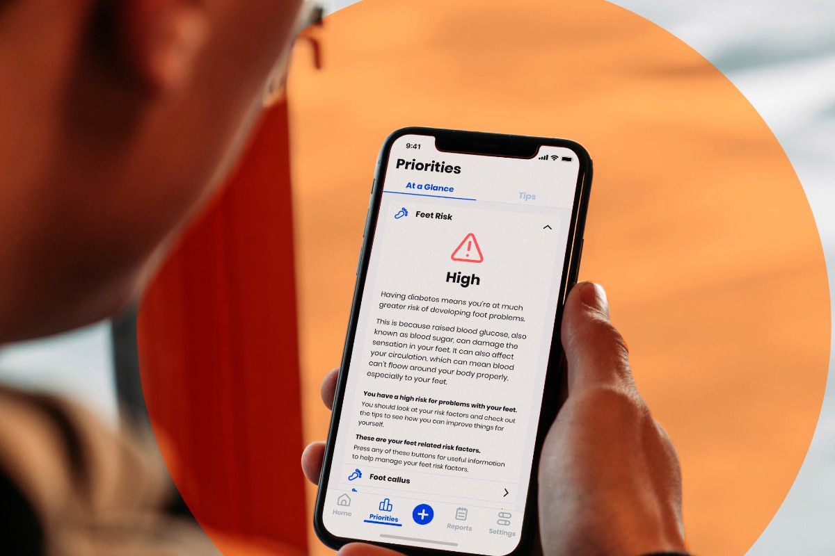 Gendius App in use on mobile phone
