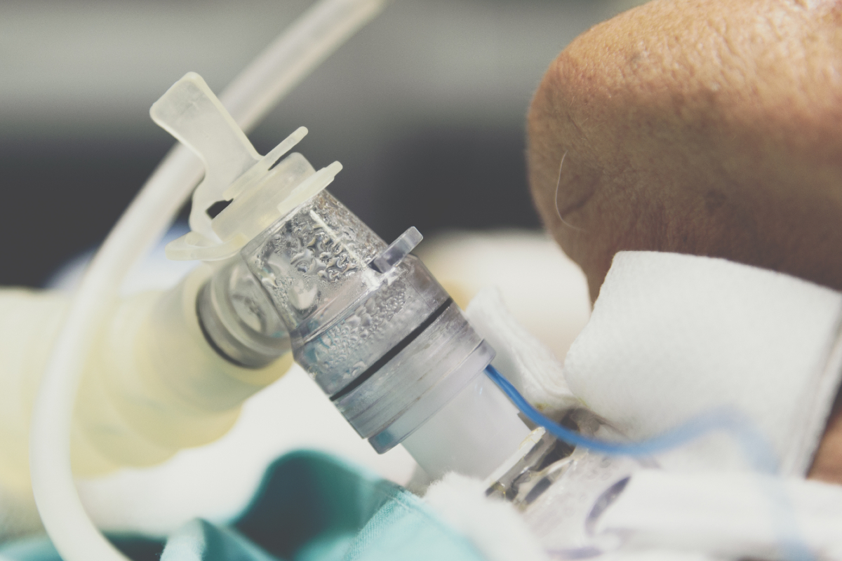 Patient with tracheostomy