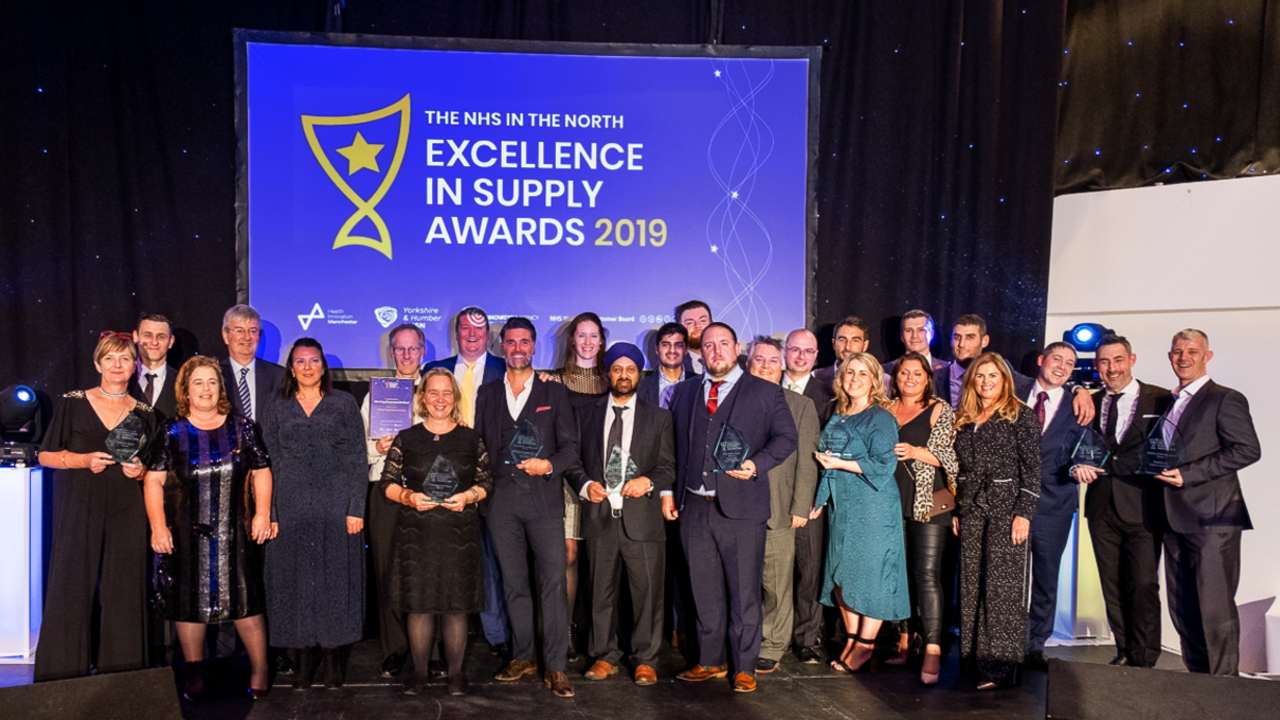 Award winners at the EIS Awards.