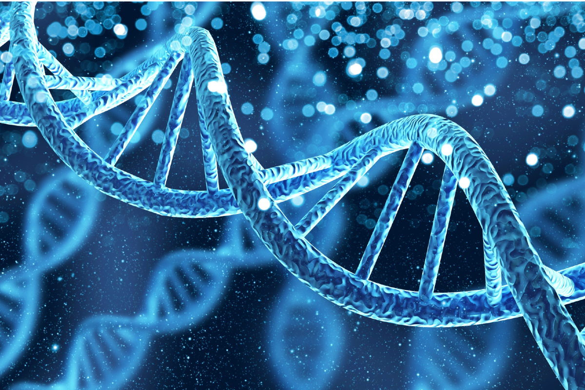 Artist impression of DNA