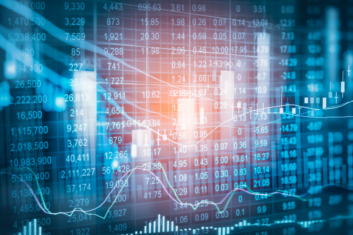 Data & graph material, representing innovation.