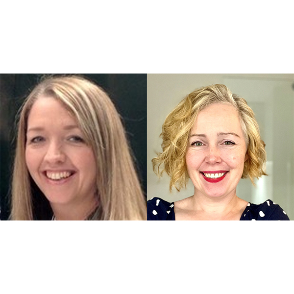 Debbie Watson (left) and Dr Rebecca Fletcher (right).