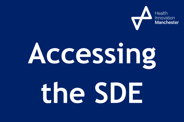 Accessing the SDE button