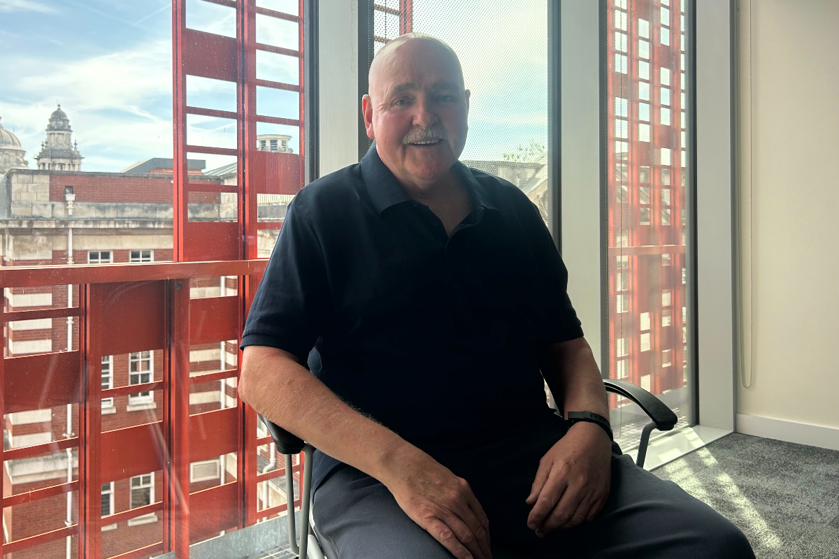 Tony, aged 68 from Greater Manchester, who attended the Early Detection of Liver Disease (ID LIVER) health check in his locality, following a referral from his General Practitioner (GP).